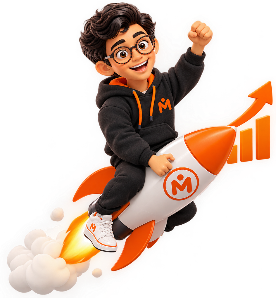 Mitra Rocket Growth Launch Mascot
